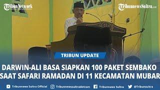 Wakil Bupati Muna Barat Ali Basa Sebut Ada 100 Paket Sembako saat Safari Ramadan 2025