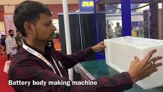 Inverter battery body making machine | Windsor injection molding machine | plastasia exhibition 2022