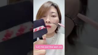 How To Apply The World's First Pre Glued Half Under Lashes - Lazy Girl Lash Factory
