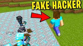 Fake hacker OP trolling on my minecraft server