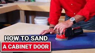 How To Sand A Cabinet Door - Ace Hardware