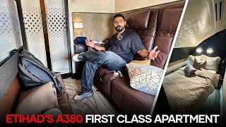 Indian Flying Etihad's A380 first Class Apartment : THE RESIDENCE