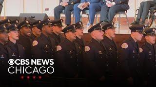 Chicago Fire Department held graduation ceremony at Navy Pier