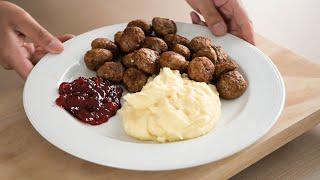 IKEA Meatballs & Mashed Potatoes