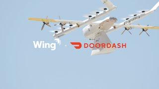 DoorDash | Wing drone delivery