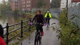 A guided ride along the new Coventry Canal Towpath