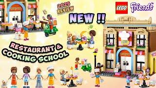 LEGO Friends Restaurant and Cooking School ‍ (#42655) | 2025 Early Reviews & HONEST Thoughts‼️