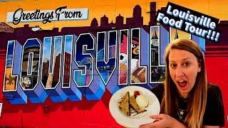 The BEST of Louisville FOOD TOUR! (burgers, hot browns, derby pie and more)