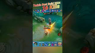 Terizla 16 Kills Build Terizla Tersakit 2024 terizla best build #mobilelegends #terizlabestbuild