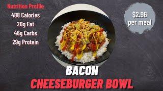 Bacon Cheeseburger Bowl