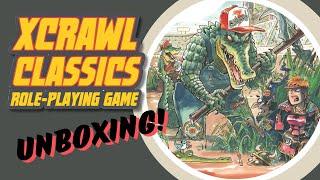 I may have a new favorite TTRPG! (X-Crawl Classics Unboxing)