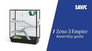 Savic Zeno 3 Empire small animal home – Step-by-step assembly guide | Product tutorials