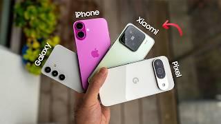 Best Compact Phone 2024? Xiaomi 15 vs Pixel 9 vs iPhone 16 vs S24!