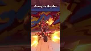 Mavuika leaks gameplay #genshinimpact #genshin #mavuika #genshinimpactindonesia