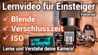  Blende, Verschlusszeit und ISO einstellen am Beispiel der Canon EOS 80D - Tutorial für Einsteiger