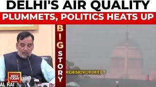 Delhi’s Air Quality Hits 'Very Poor' Category As Pollution Worsens, Politics Peaks | India Today