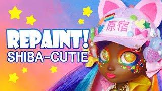 Repaint! Shiba-cuties Harajuku Fashion Decora Kei Kami doll