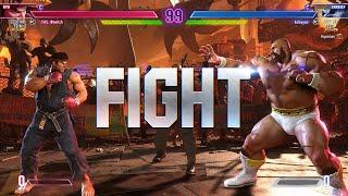 Street Fighter 6  YAS (Rank #1 Ryu) Vs Kobayan (Rank #3 Zangief)  SF6 high Level Match's!