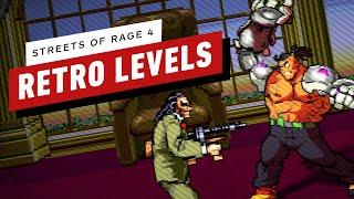 Streets of Rage 4 - How To Find The Retro Levels