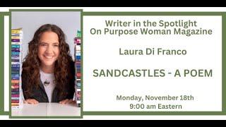 On Purpose Woman Magazine Writer's Chat - Laura Di Franco Nov 2024