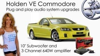 VE Commodore Ute Subwoofer upgrade Plug and Play Pack