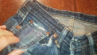 HOW TO REPAIR YOUR TICKET POCKET ON YOUR JEANS FLAT HEAD SELVEDGE TYPE BY THE DENIM DOCTOR