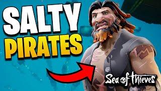 The SALTY PIRATES Who LOST IT ALL in Sea of Thieves (PvP & Gameplay Highlights)