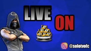 FREE  FIRE  AO VIVO LIVE DO ATRASADO O IMPARAVEL!!JOGANDO COM INSCRITOS! #rumoa1k