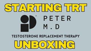 Starting Testosterone Replacement Therapy (TRT) w/Peter MD - Unboxing