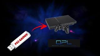 how to play games in your ps2 through a USB using OPL !!