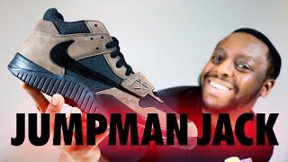 Air Jordan x Travis Scott Jumpman Jack Dark Mocha On Foot Review QuickSchopes 762 Schopes FZ8117 204