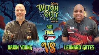 Darin Young vs Leonard Gates | WDF 501 Finals | Witch City Open