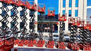 The process of mass production of aerial work lifts, professional Chinese factories