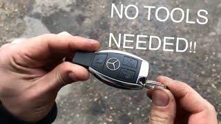 Mercedes Key Battery Change