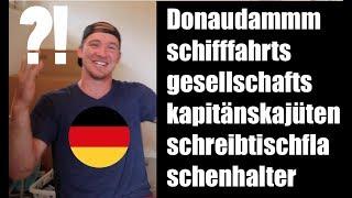 THE LONGEST GERMAN WORD?! (Fail)