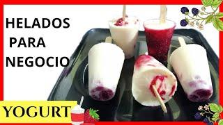 HELADOS DE YOGURT / DELICIOSOS HELADOS CASEROS CREMOSOS DE YOGURT/ HELADOS GOURMET