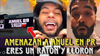  AMENAZAN a Anuel con pisar Puerto Rico Los Diablos | Sombra REACCIONA | Anuel "Farruko eres ratón"