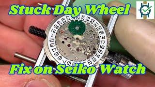 How To Fix a Stuck Date Wheel on a Seiko Watch