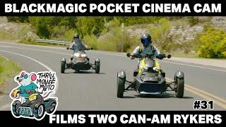 Can-Am Ryker Riding With Cinematic Filming 