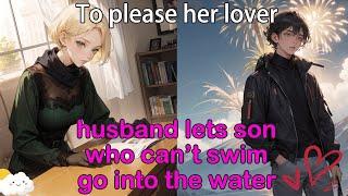 【FULL】To please her lover, husband lets son who can’t swim go into the water