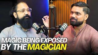 Magic Being Exposed By Shahrukh Magician | Being an illusionist | Tahseen Islam podcast | GWT