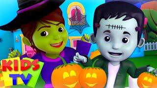 Hello Mr Ghost It's Halloween | Scary Songs | Baby Rhymes & Halloween Music | Kids Tv