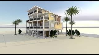 beach house floor plans