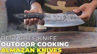 Best Chef Knife | Chef Knife Review | Outdoor Cooking ALMAZAN KNIVES | Versatile outdoor knife |