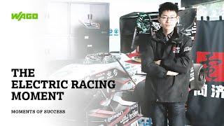 THE ELECTRIC RACING MOMENT