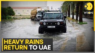 Flights to Dubai disrupted as heavy rains return to UAE | WION News