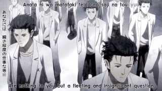 Steins;Gate Anime - Opening 1 (Eng, Jap, Romaji subs)