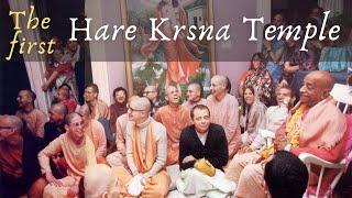 The first Hare Krsna Temple (rare footage)