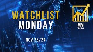 Nov. 25/24 - Weekly Watchlist