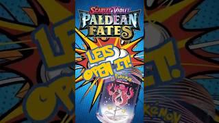 POKEMON TCG: OPENING PALDEAN FATES TIN!